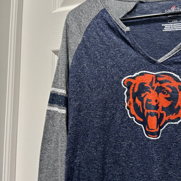 Chicago Bears shirt women Large by Majestic - Picture 6 of 6